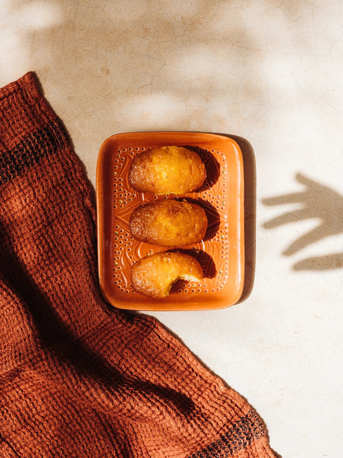 Small Tray - Marsala Gold Imprint