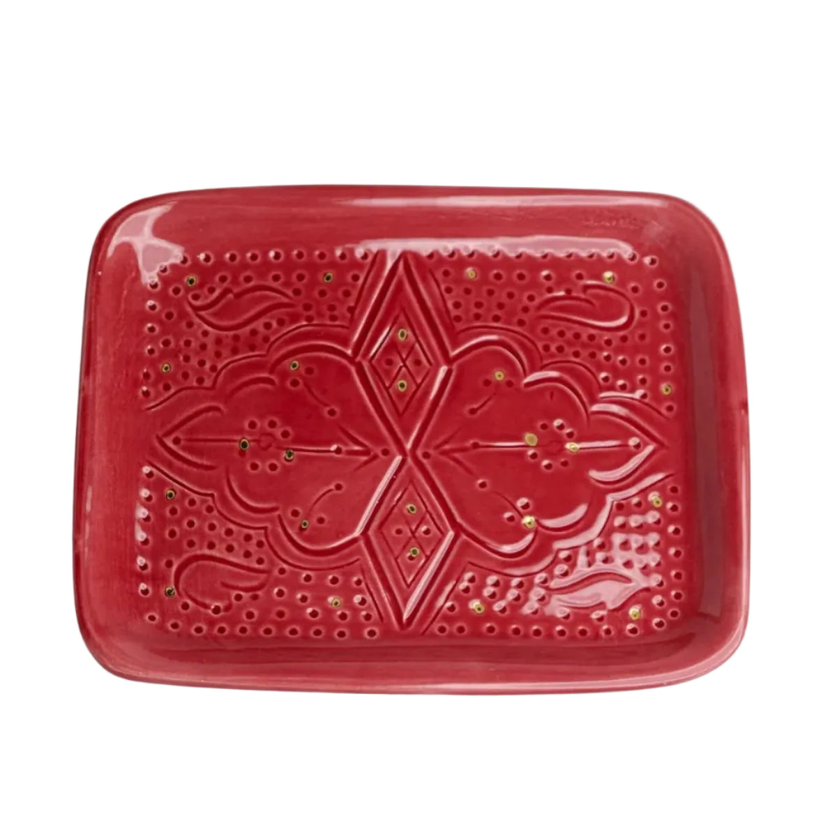 Small Tray - Aubergine Gold Imprint