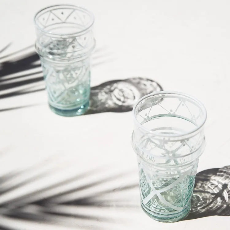 6 Large Beldi Glasses