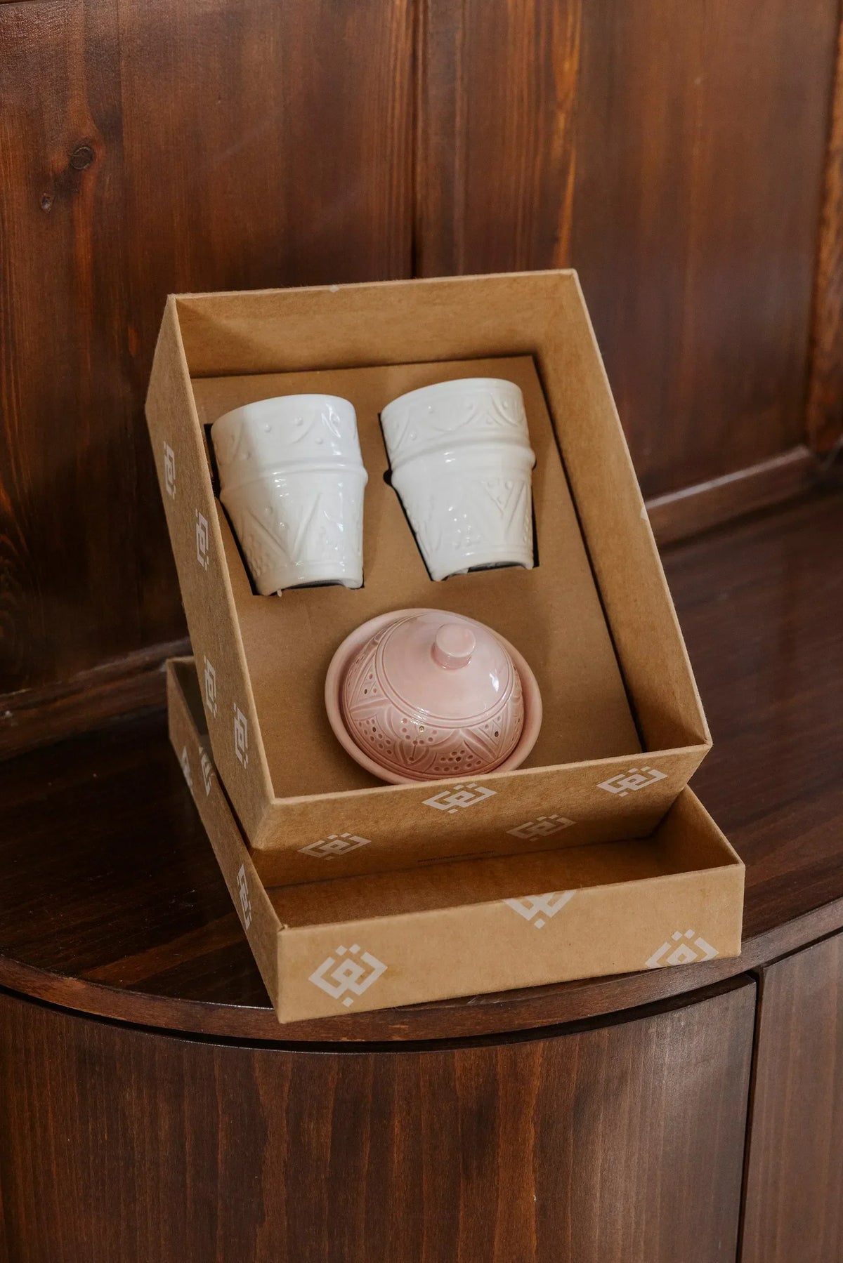 Ceramics Gift Set - Empreinte Gold