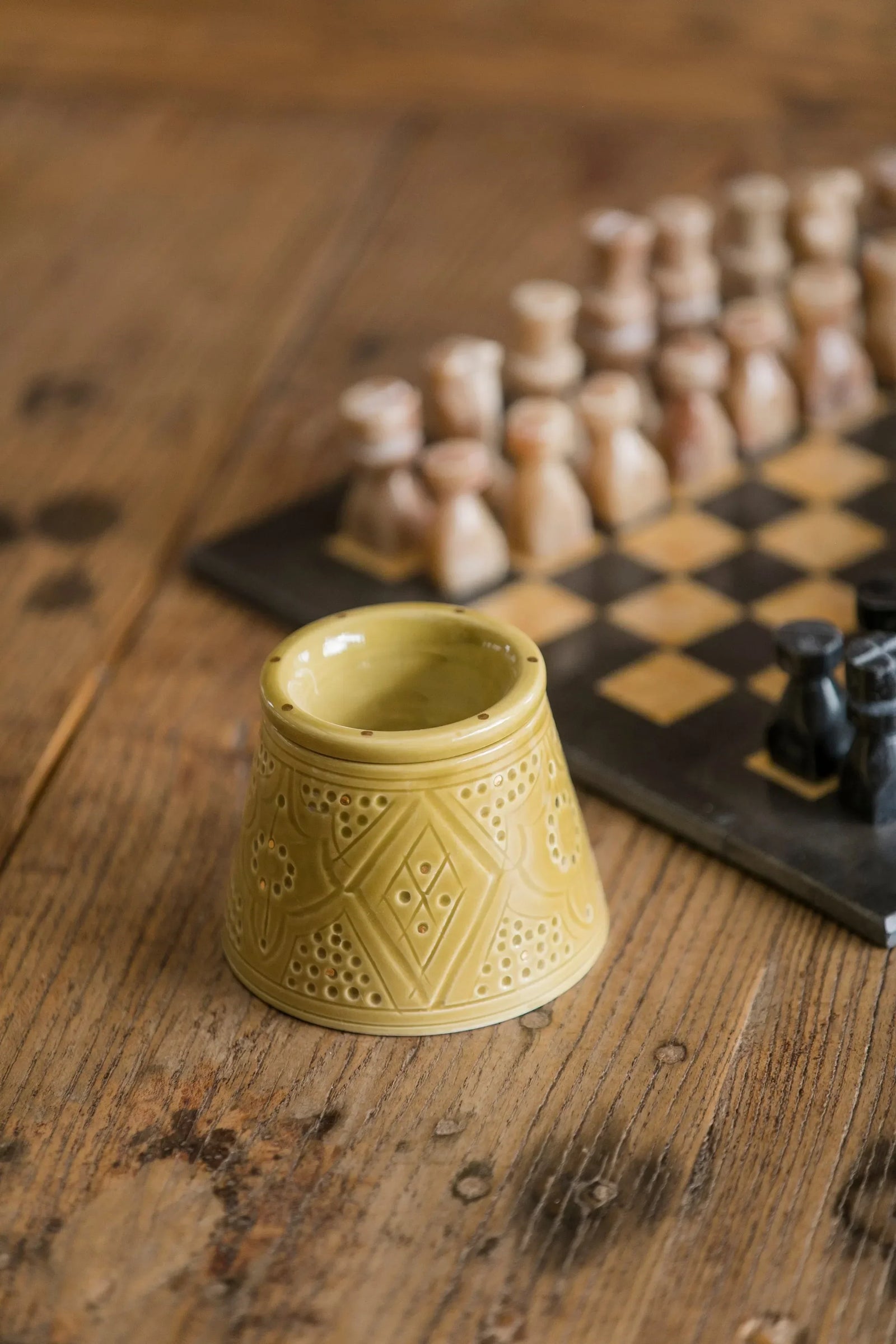 Ashtray - Khaki Gold Imprint