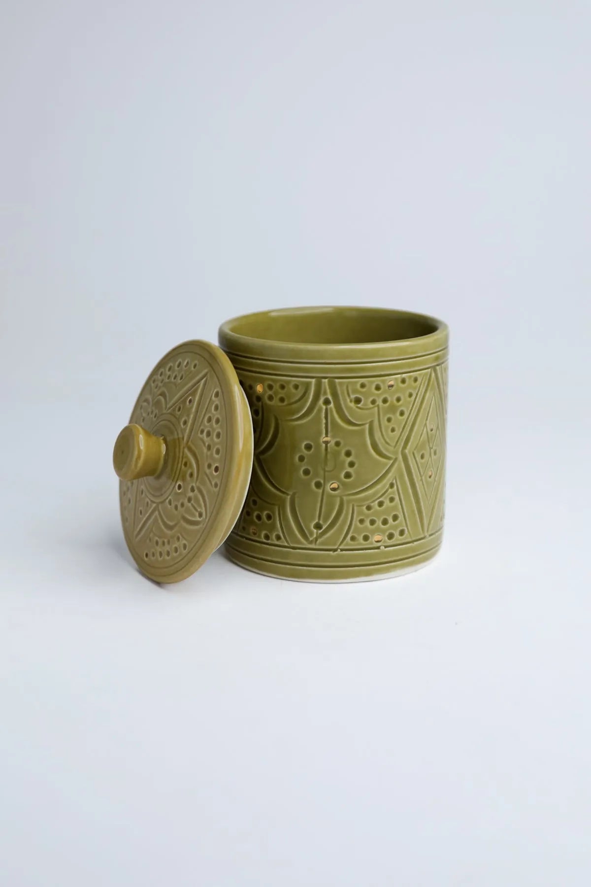 Souky Box - Khaki Gold Imprint