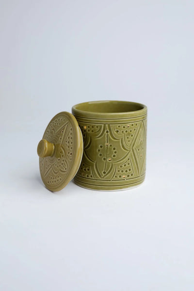 Souky Box - Khaki Gold Imprint