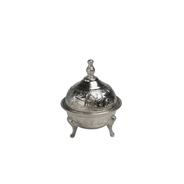 Small Traditional Ball Sugar Bowl - Chabi Chic Vintage