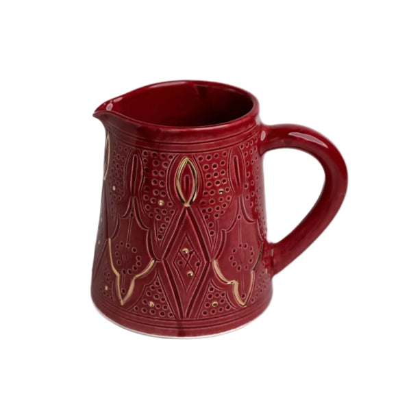 Small Pitcher - Aubergine Gold Imprint
