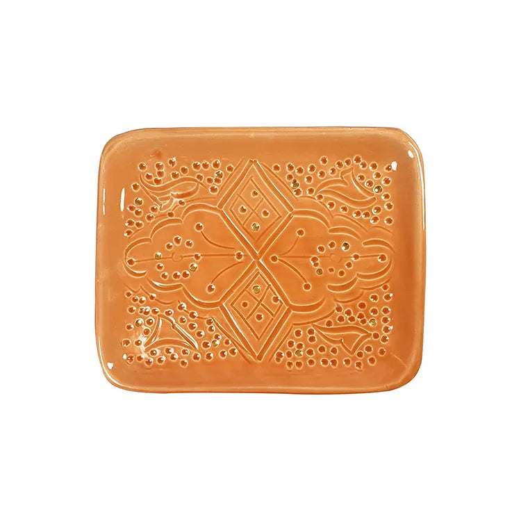 Small Tray - Marsala Gold Imprint
