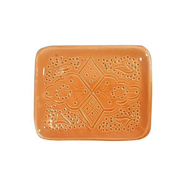 Small Tray - Marsala Gold Imprint