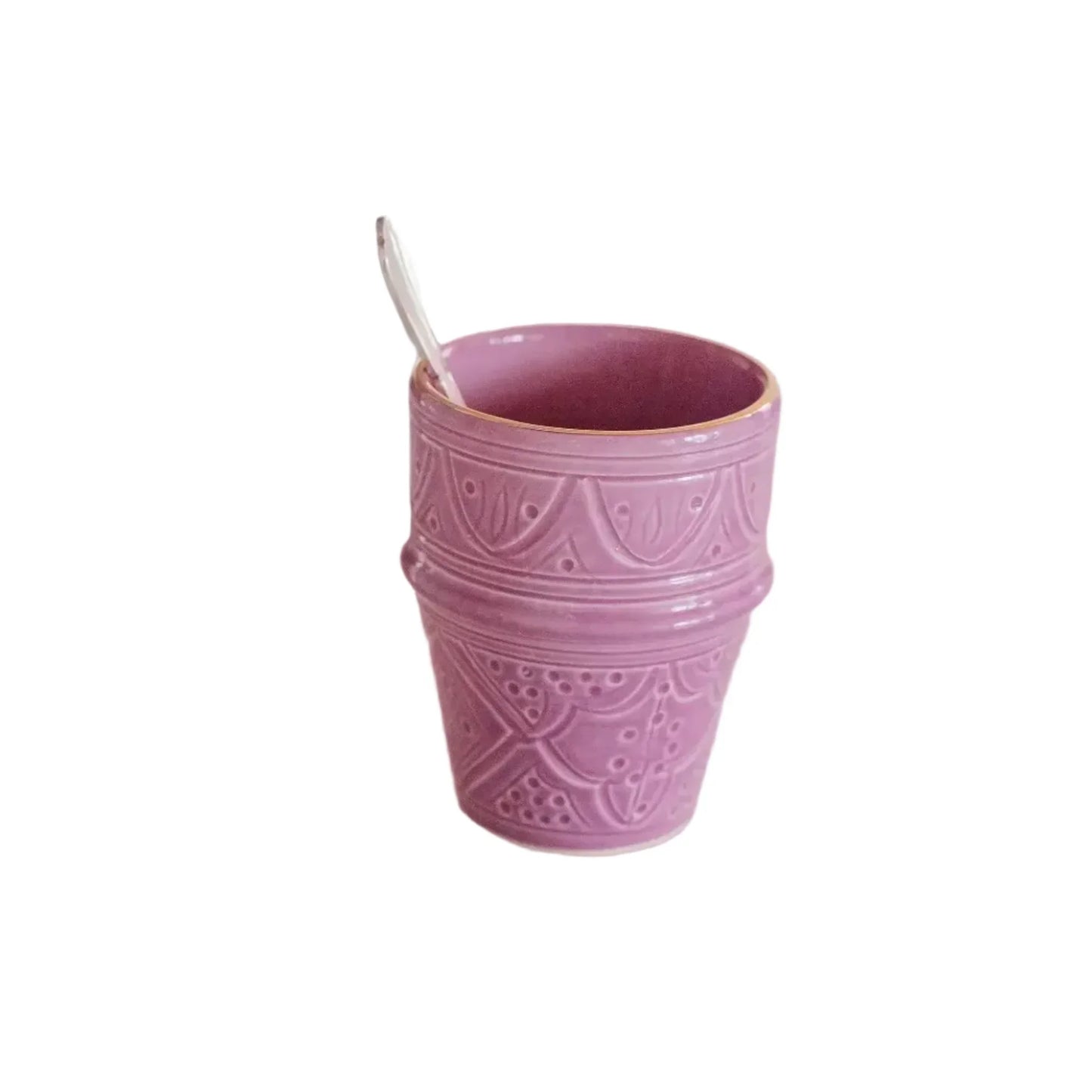 Large Cup - Lilac Gold Imprint