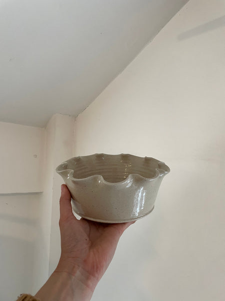 Frilly Dog Bowl