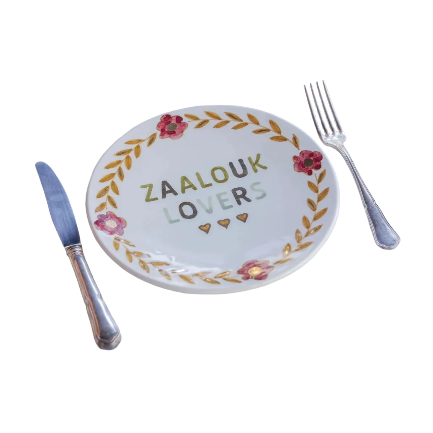 Zaalouk Lovers Plate - Oriental Vibes Gold