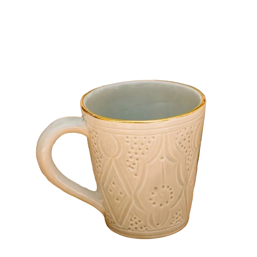 Large Mug - Mint Gold Imprint
