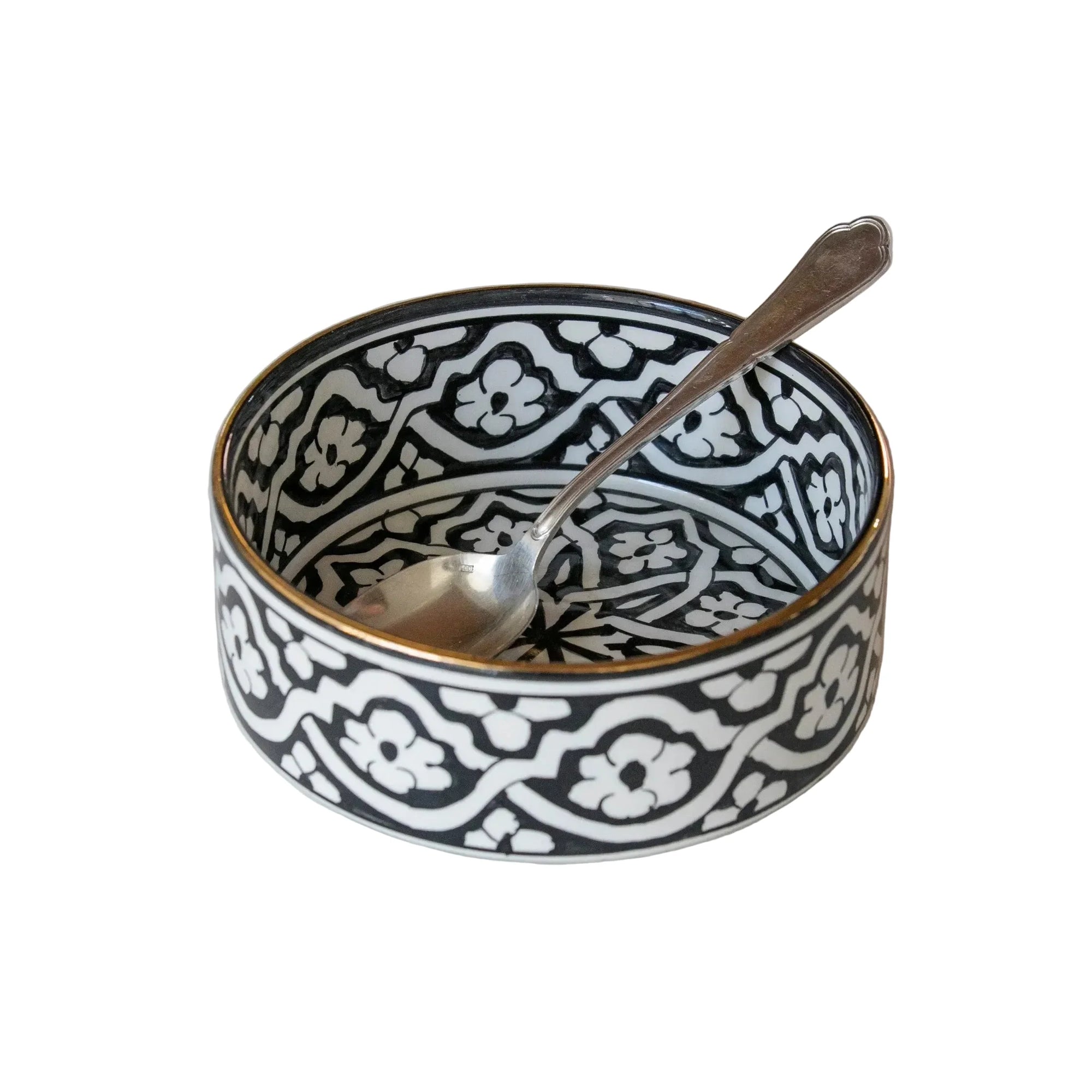 Straight Serving Plate - Fassia Black Gold
