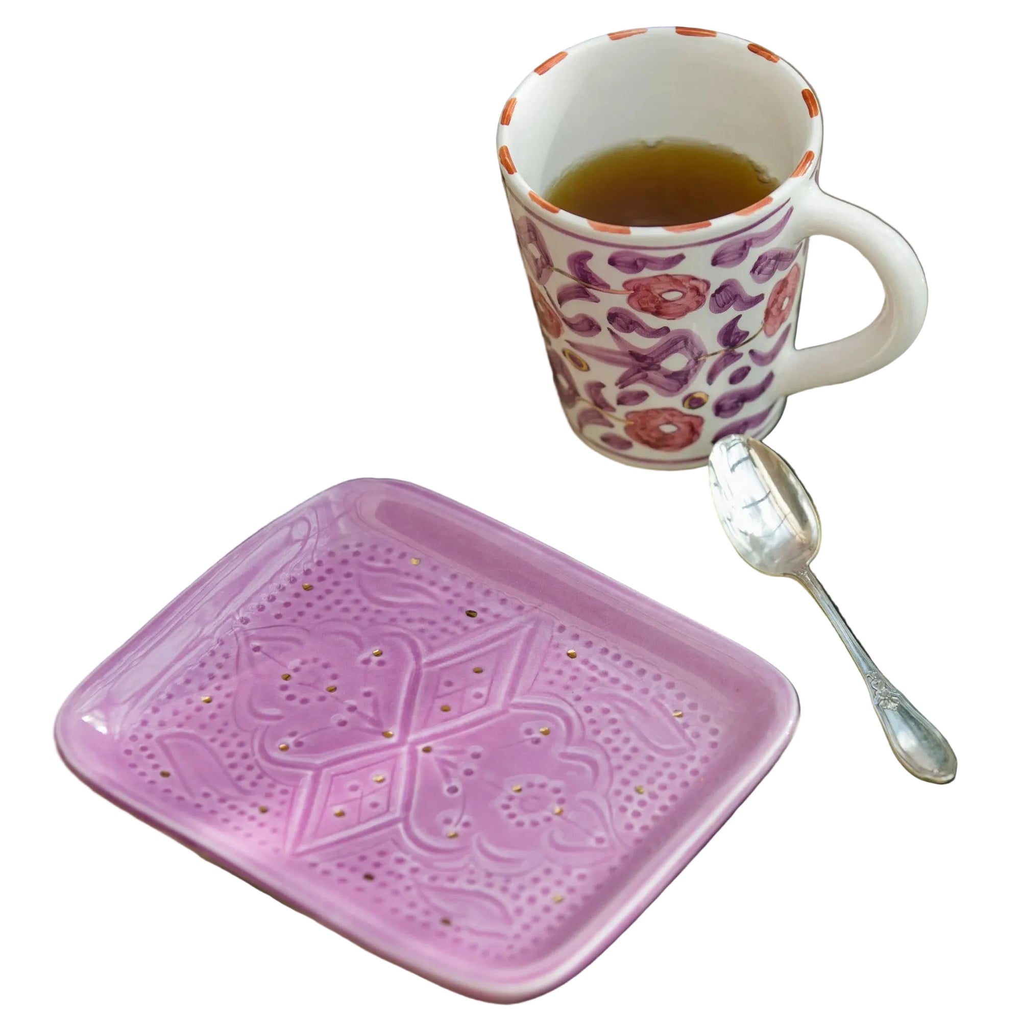Small Tray - Lilac Gold Imprint