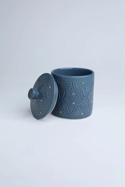 Souky Box - Blue Stone Gold Imprint