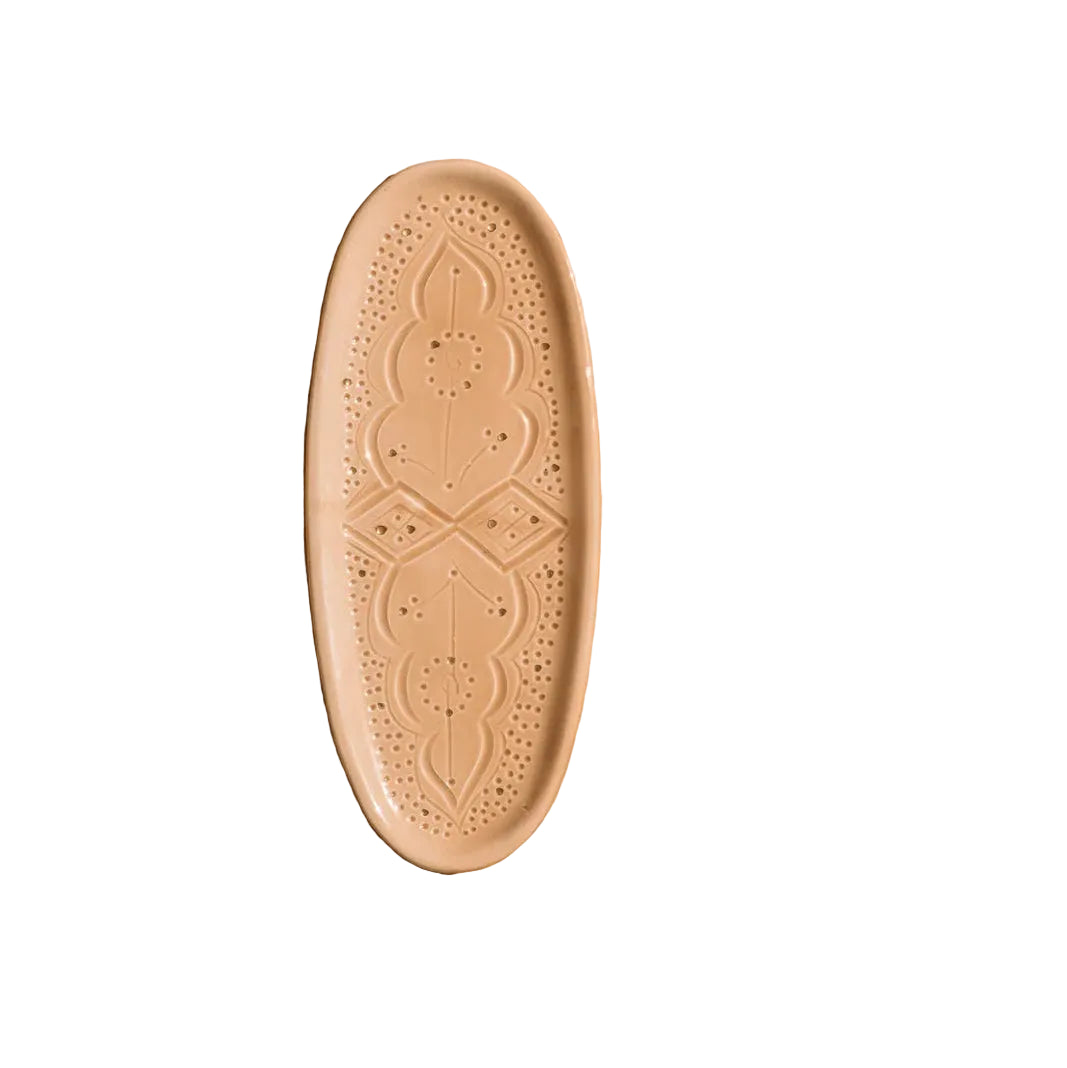 Oval Tray - Sahara Gold Imprint