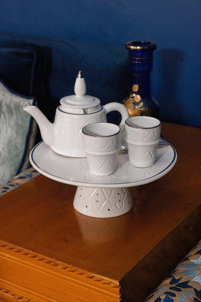 Teapot - Silver Noor Imprint