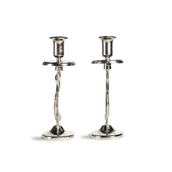 Set of 2 Vintage Fish Candleholders
