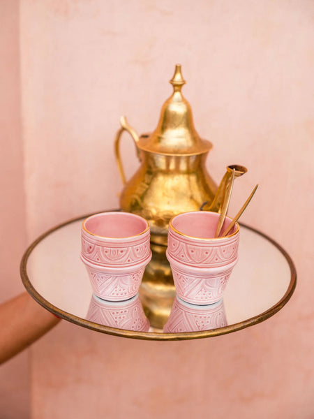 Small Coffee Cup - Blush Gold Imprint