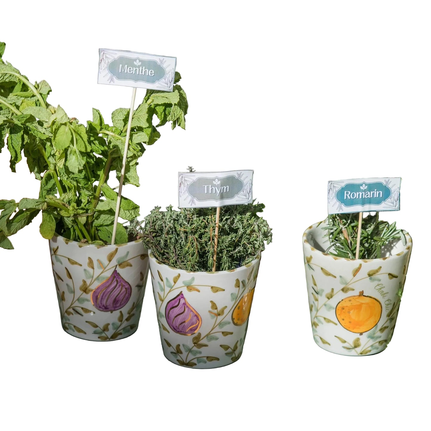 Planters or Vases - Tutti Frutti Gold