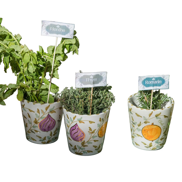 Planters or Vases - Tutti Frutti Gold