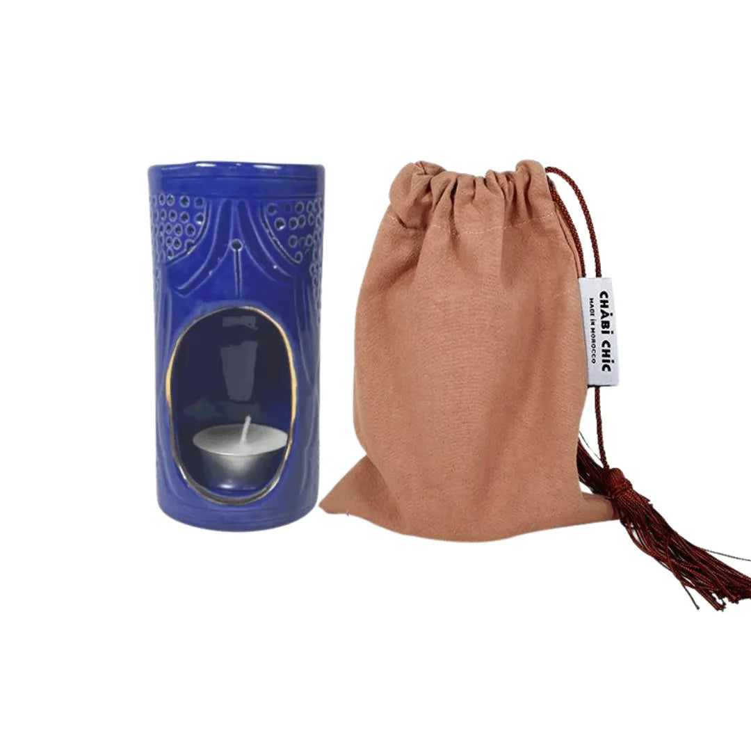 Fragrance Diffuser - Majorelle Blue Gold Print