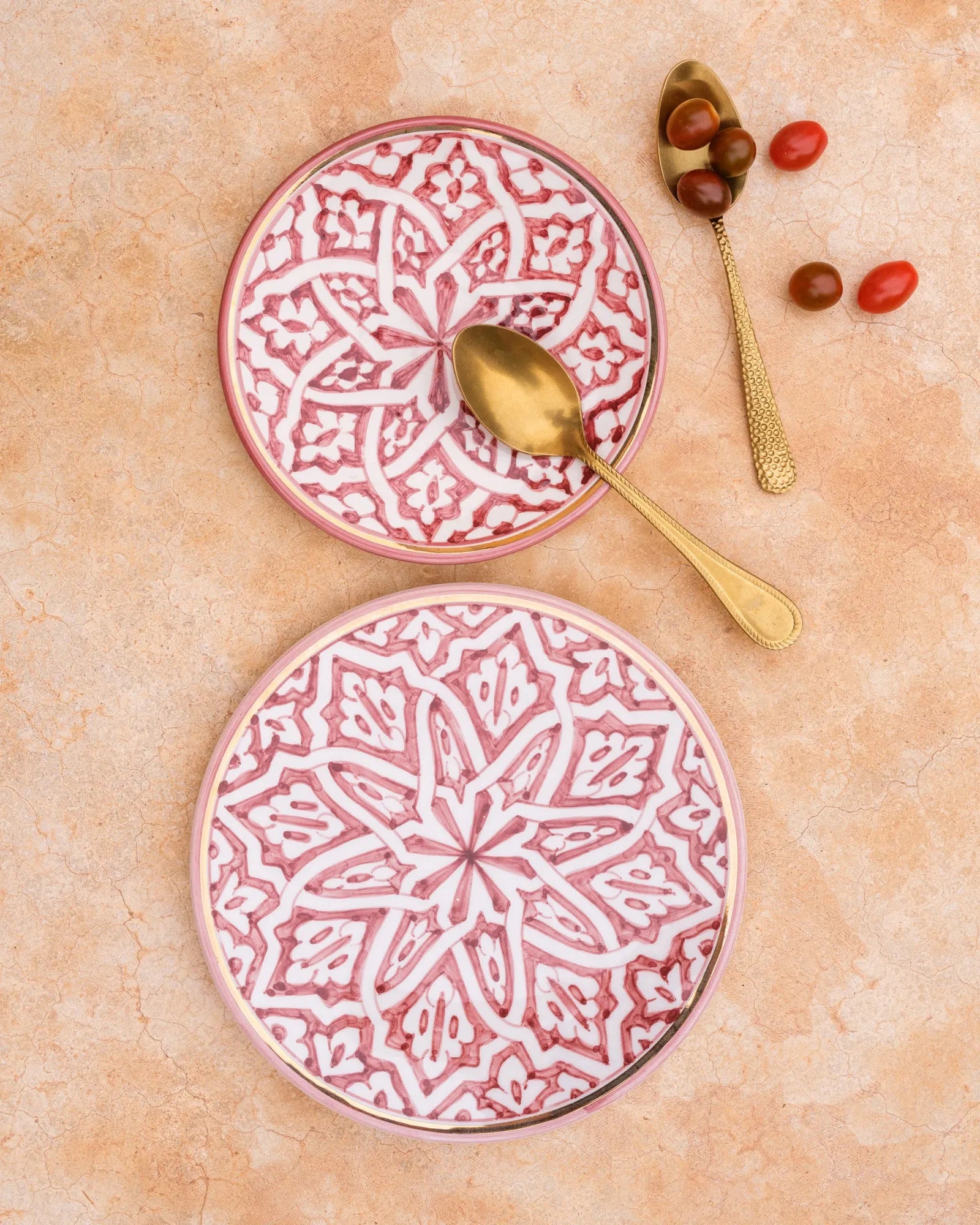 Dinner Plate - Fassia Aubergine Gold