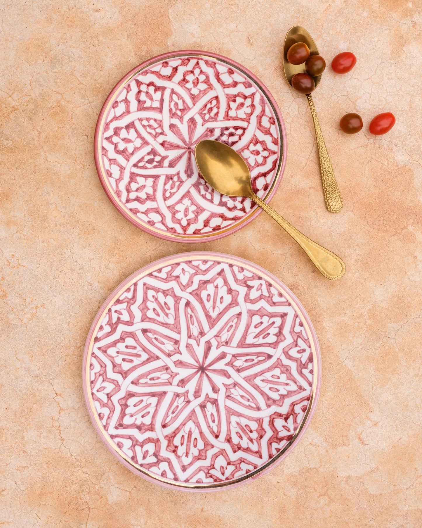 Dinner Plate - Fassia Aubergine Gold