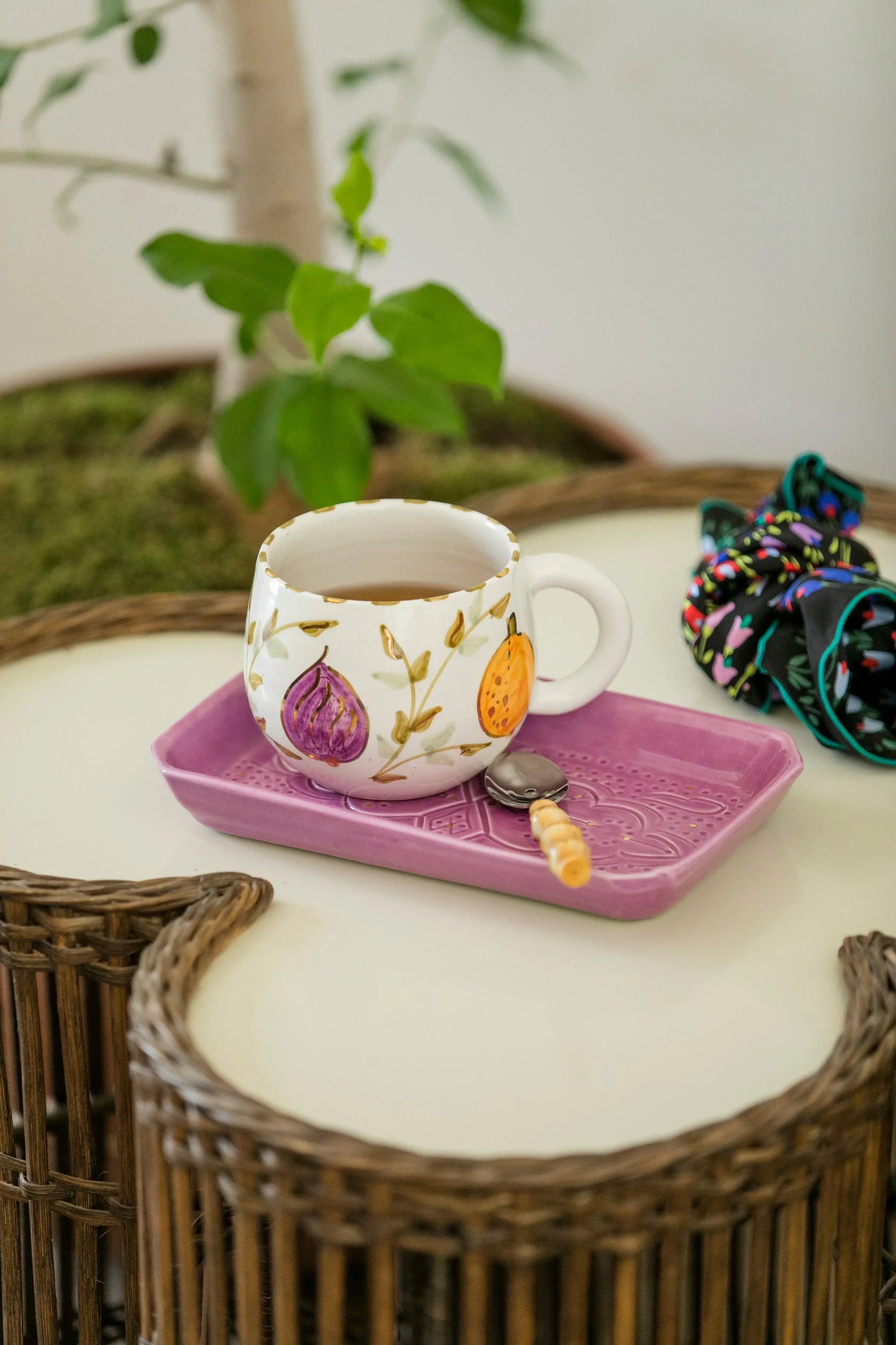 Beldi Round Mug - Tutti Frutti Gold