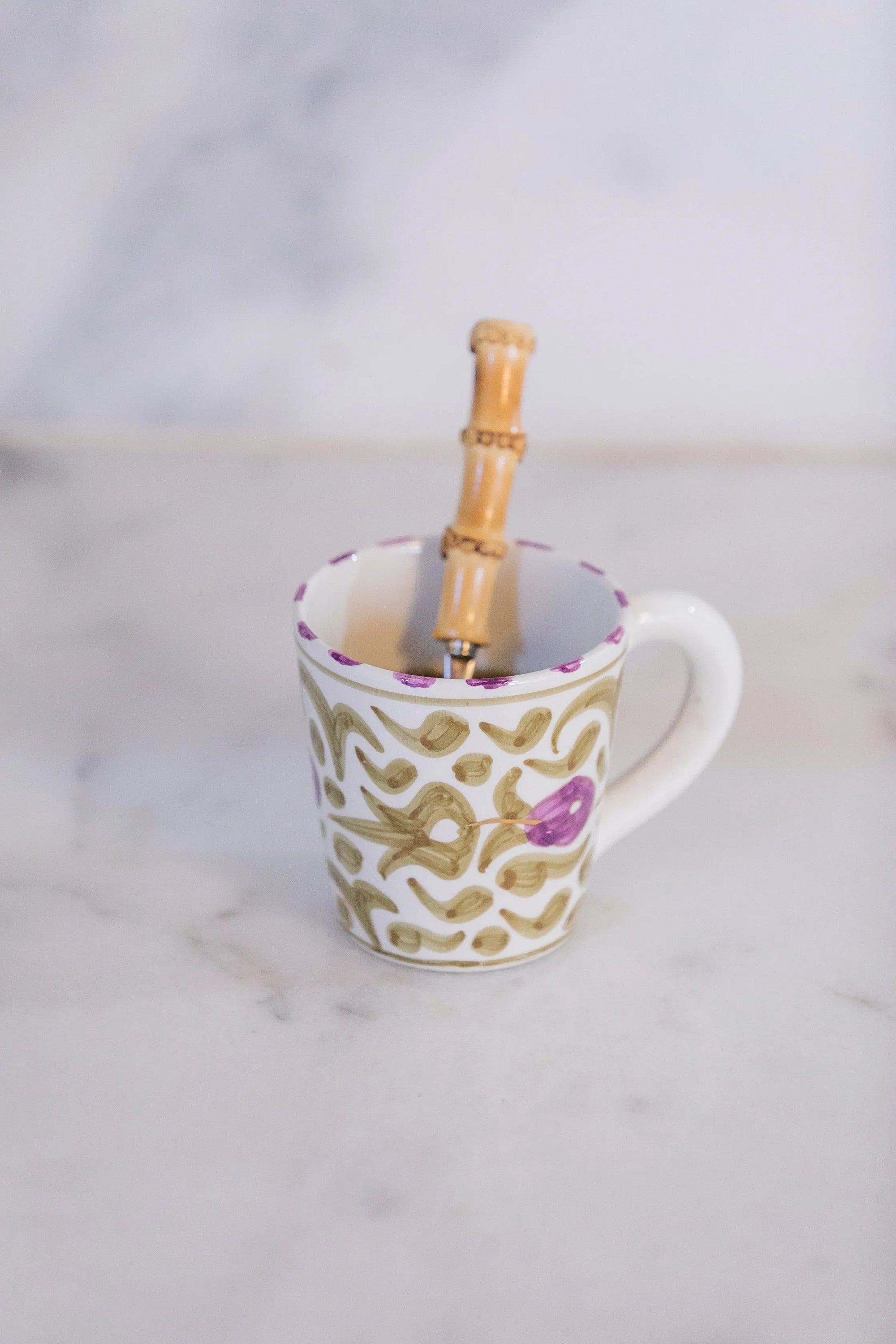 Small Mug - Moroccan Iris Flower