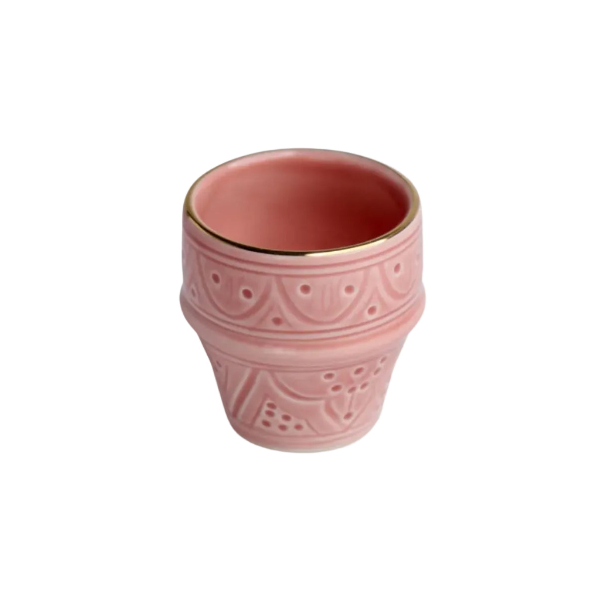 Small Coffee Cup - Blush Gold Imprint