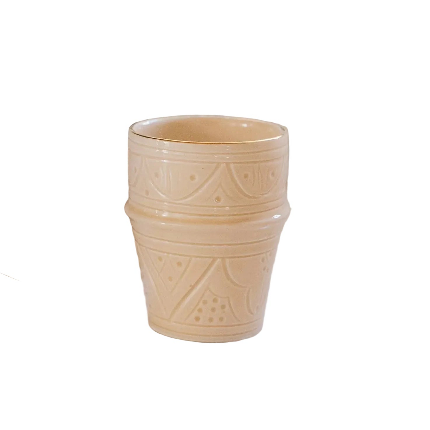Medium Cup - Sahara Gold Imprint