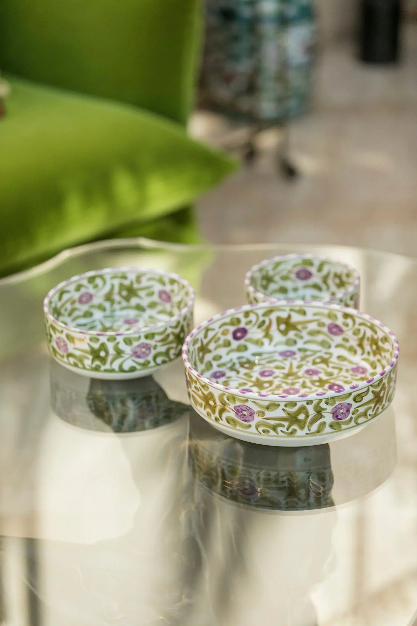 Straight Serving Plate - Lilac Gold Imprint