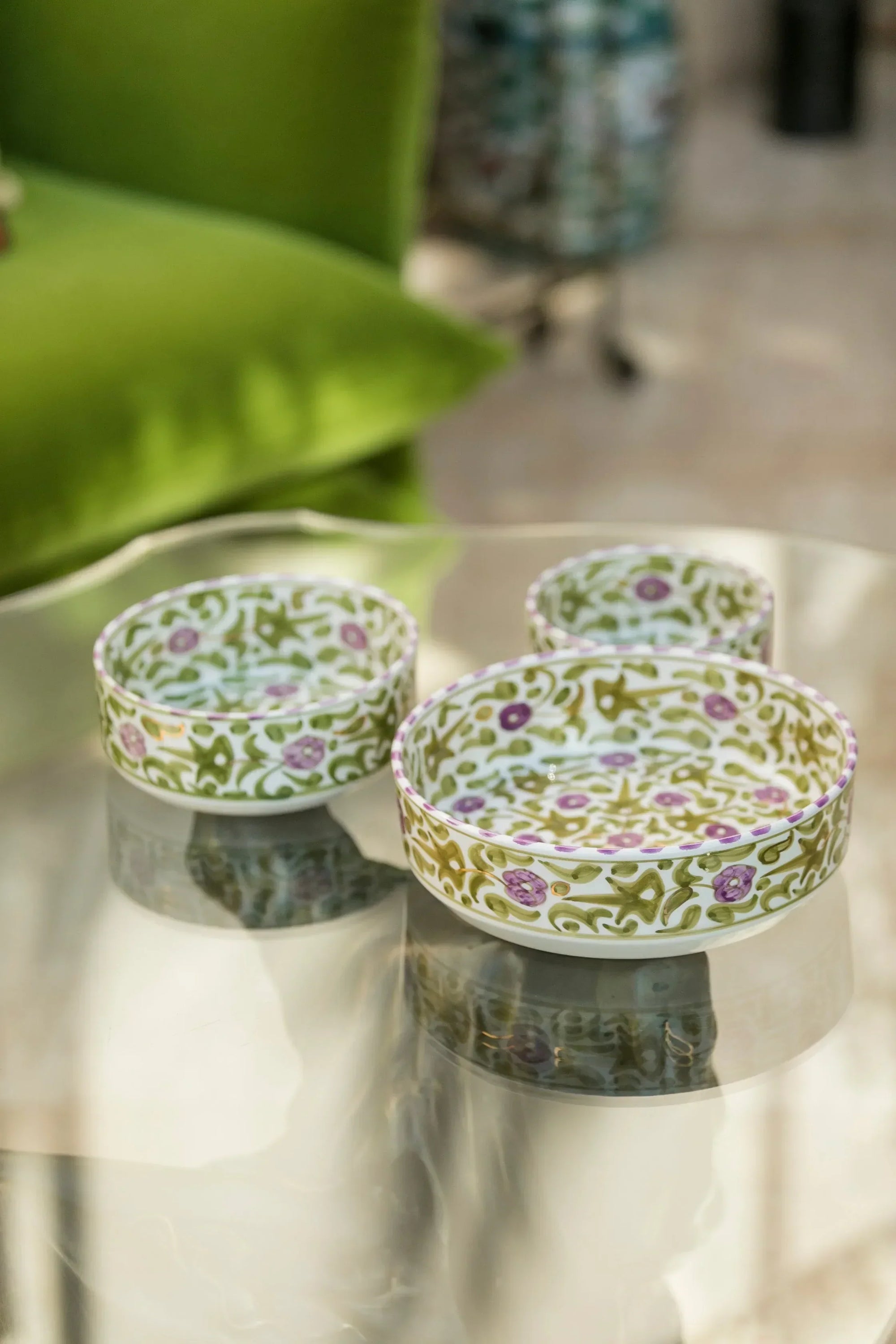 Straight Serving Plate - Lilac Gold Imprint