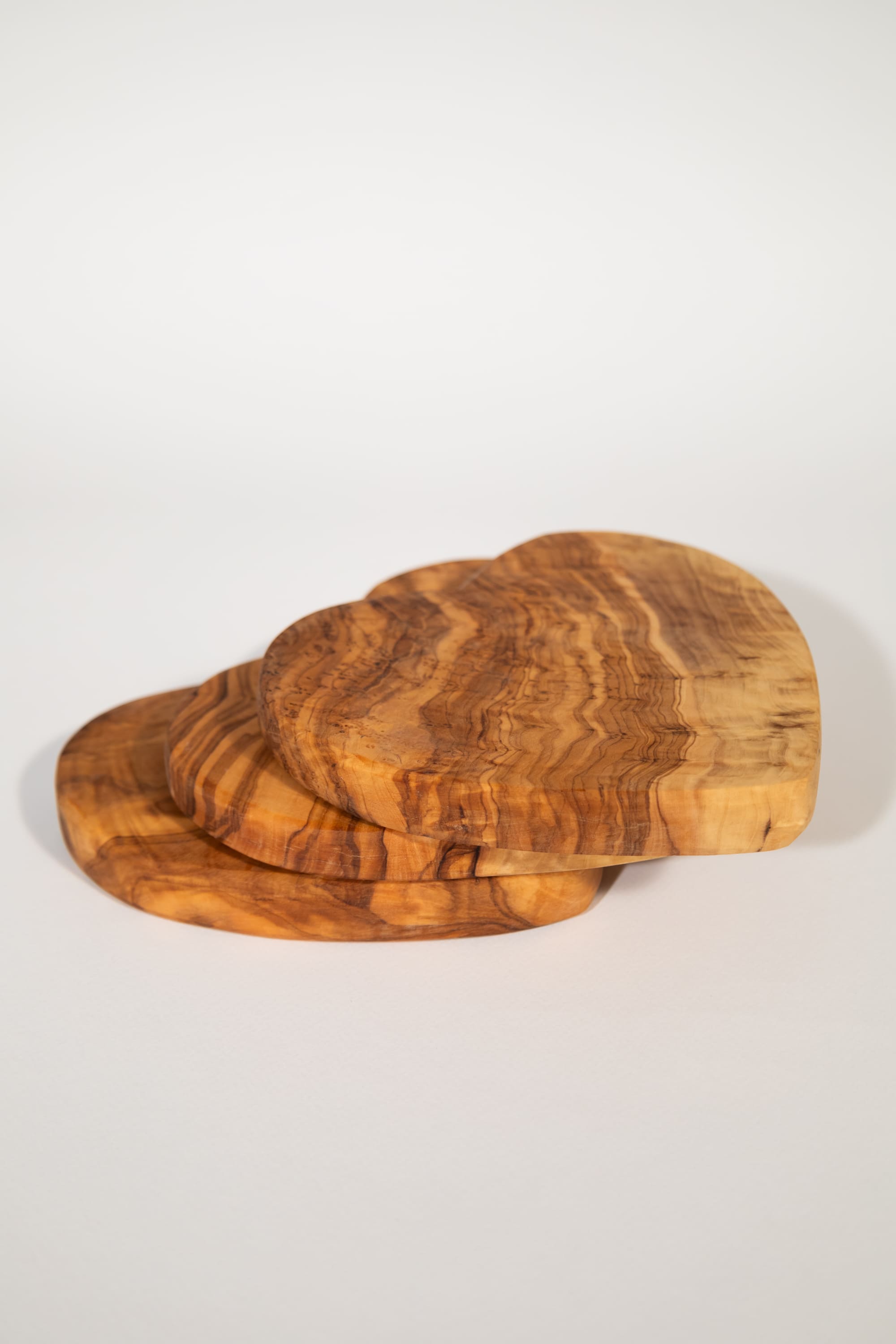 Heart-Shaped Olive Wood Board - Made in Italy