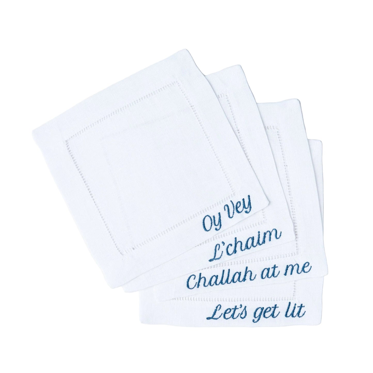 "Jew-ish" Cocktail Napkin Set