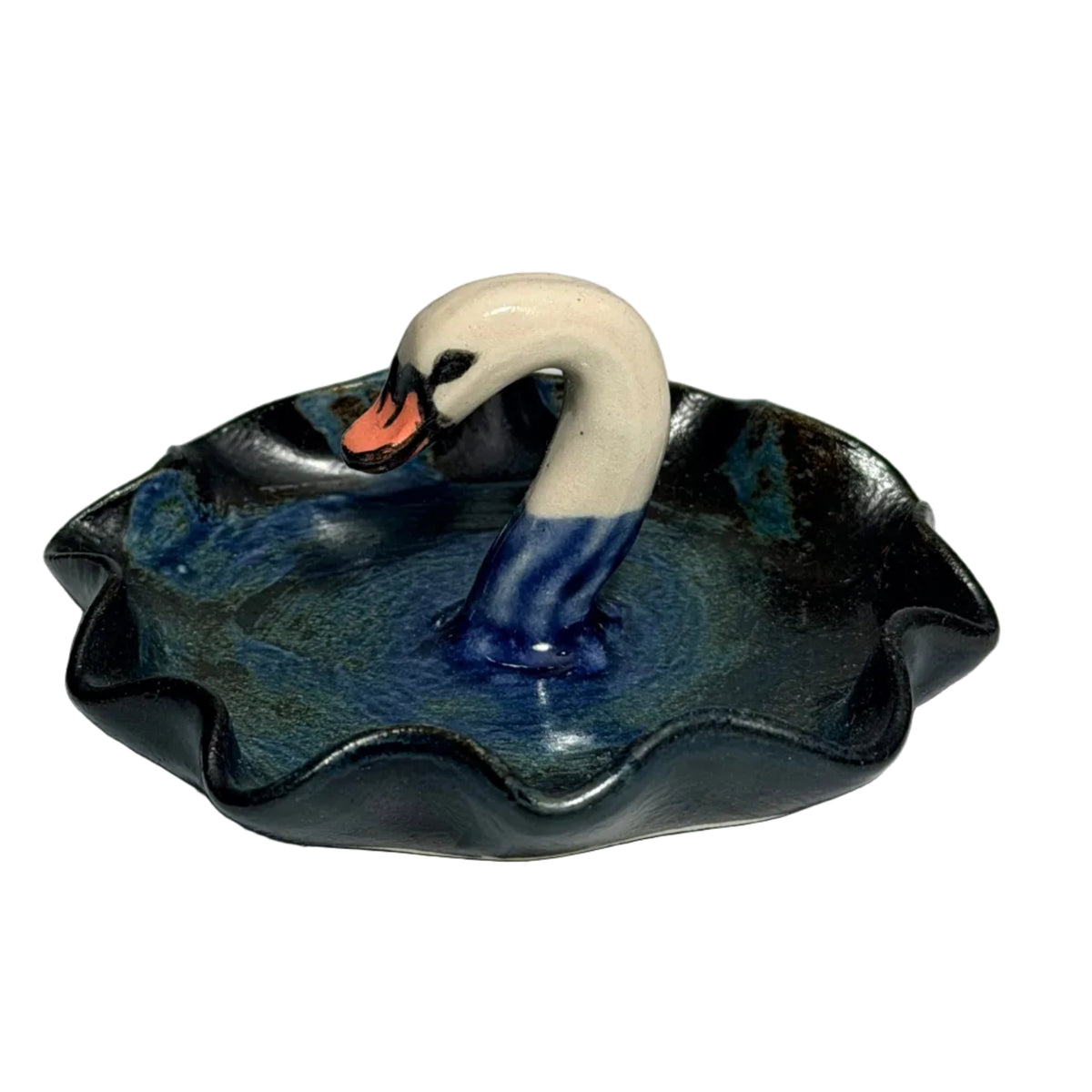 The Swan - Stoneware Dish