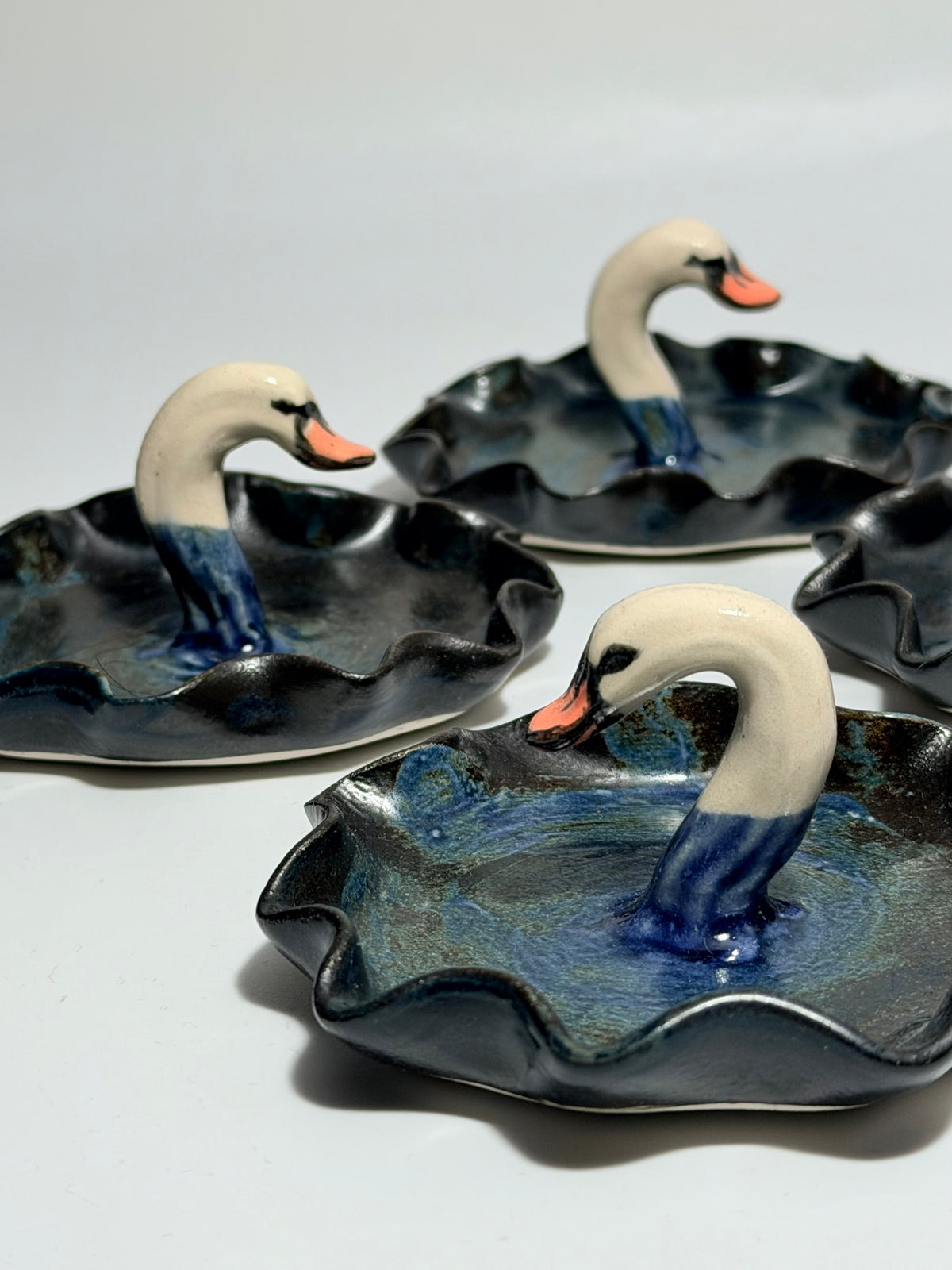 The Swan - Stoneware Dish