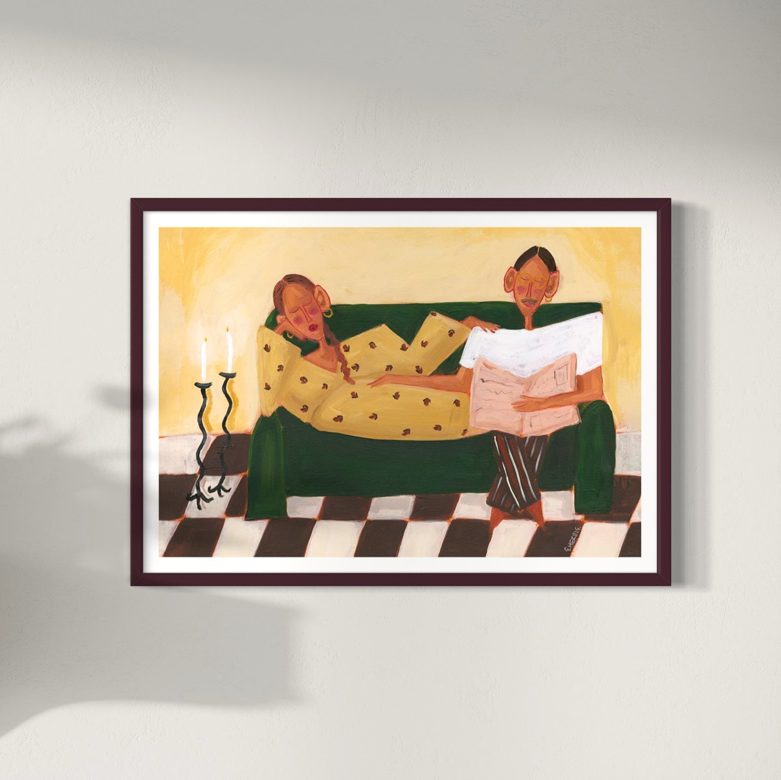 In Close Company Print