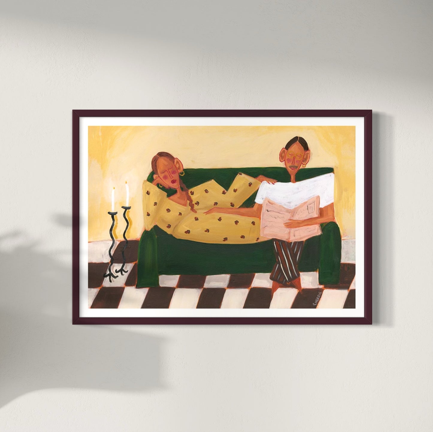 In Close Company Print