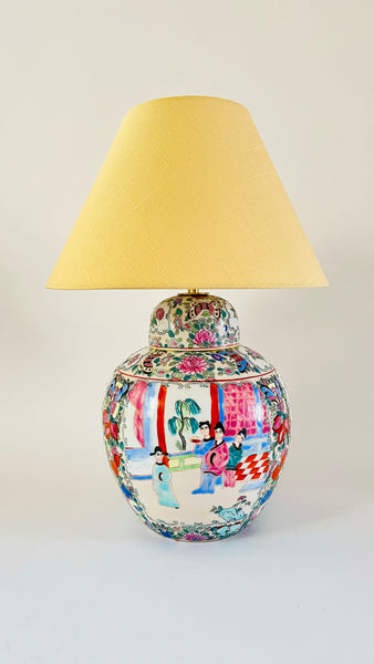 Antique Chinese Jar Lamp