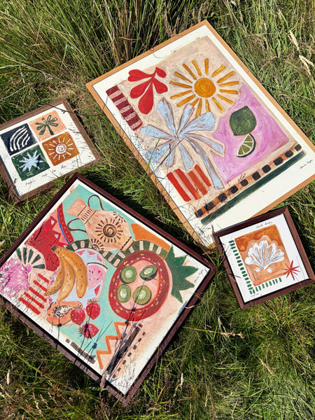 'Beach Eats' Print