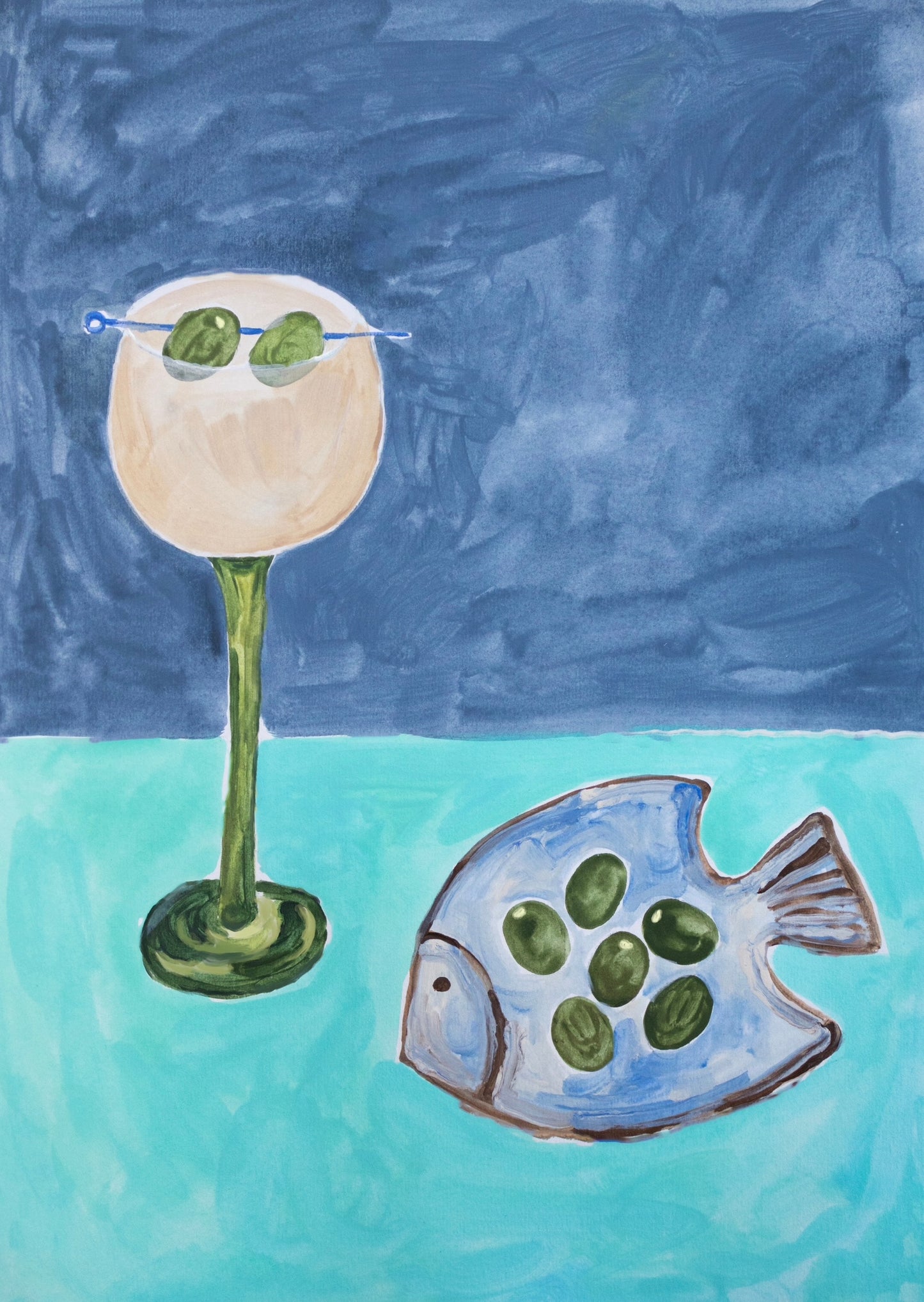 Dirty Martini Print