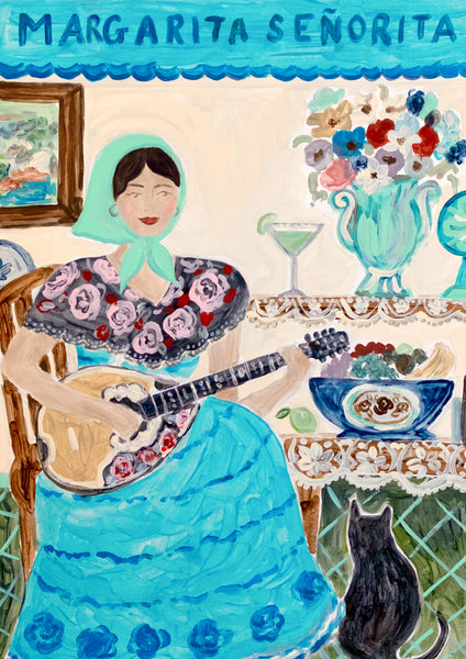 Margarita Senorita Print