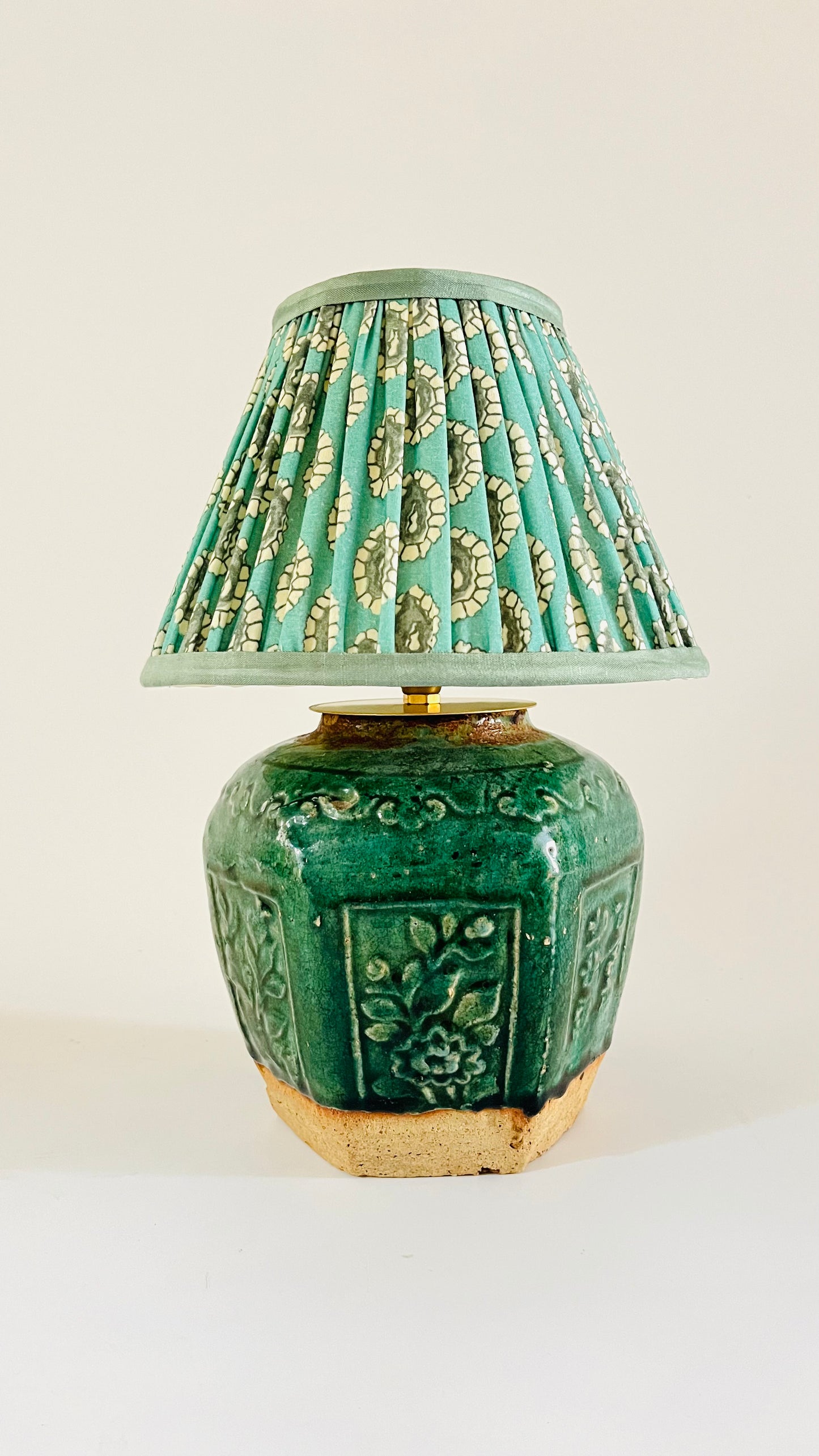 Antique Mini Ginger Jar Lamp