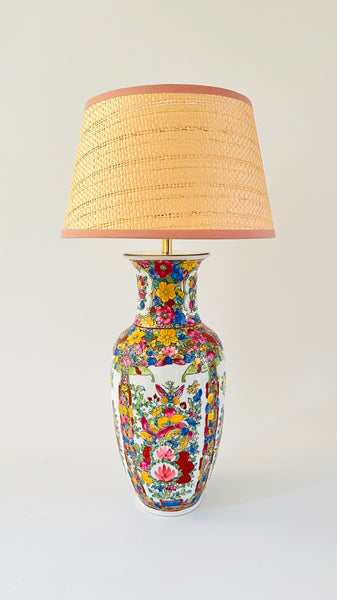 Antique Golden Flower Lamp