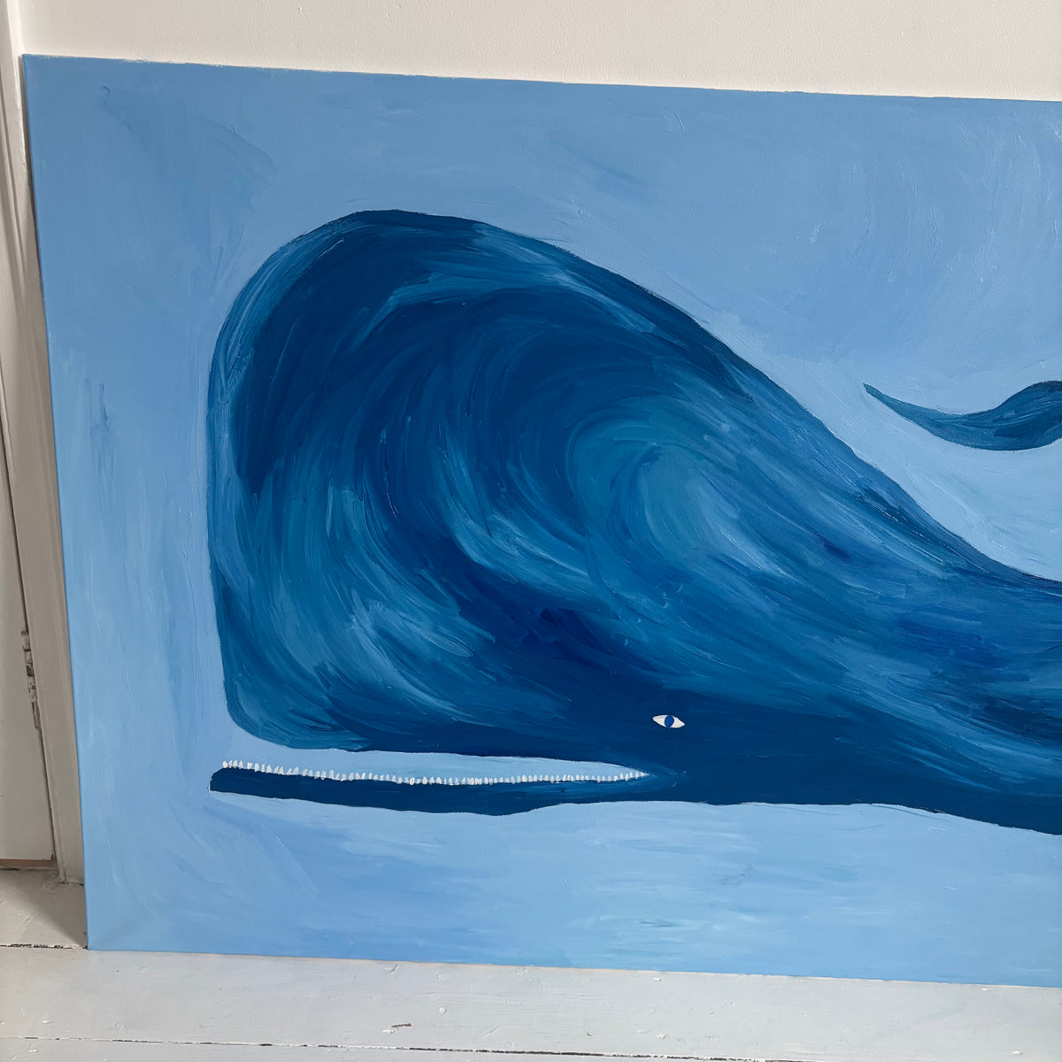 Big Whale in The Big Blue Artwork