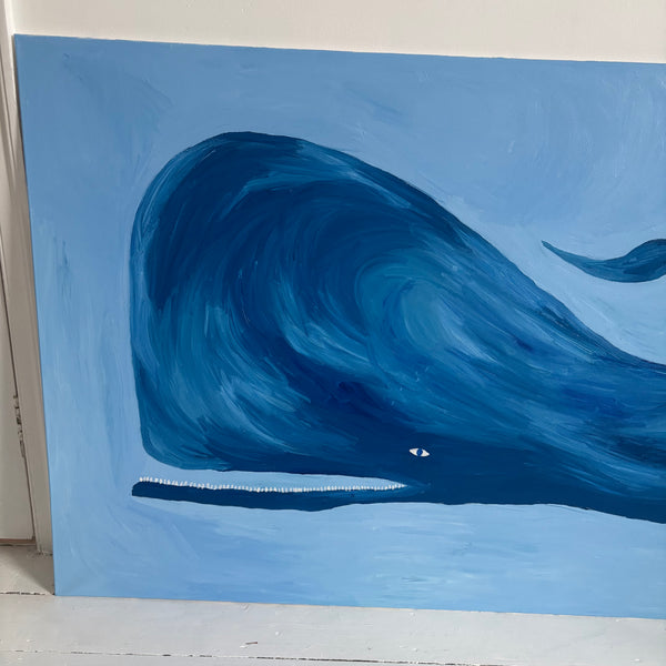 Big Whale in The Big Blue Artwork