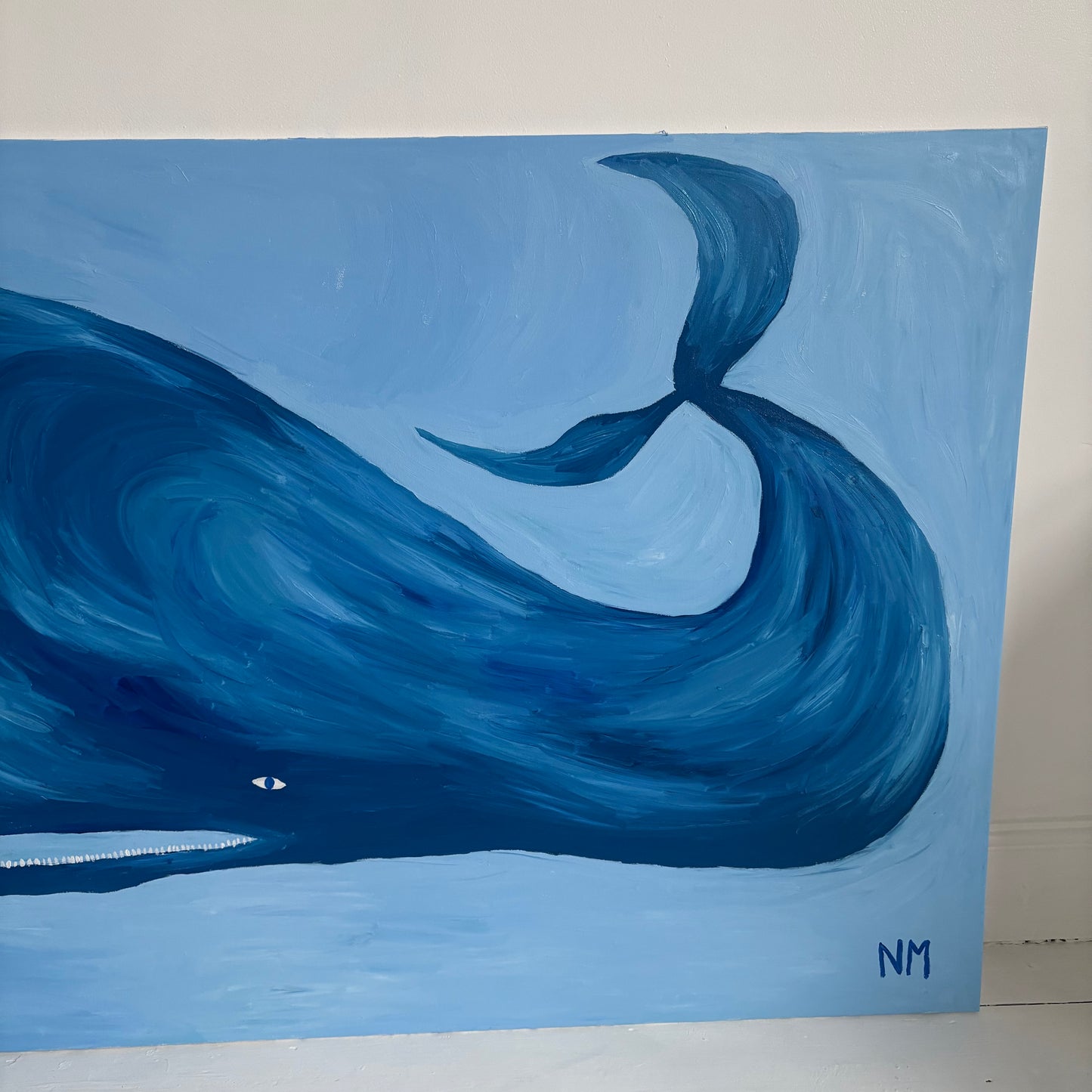 Big Whale in The Big Blue Artwork
