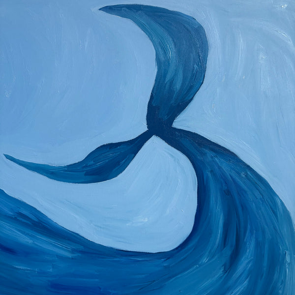 Big Whale in The Big Blue Artwork