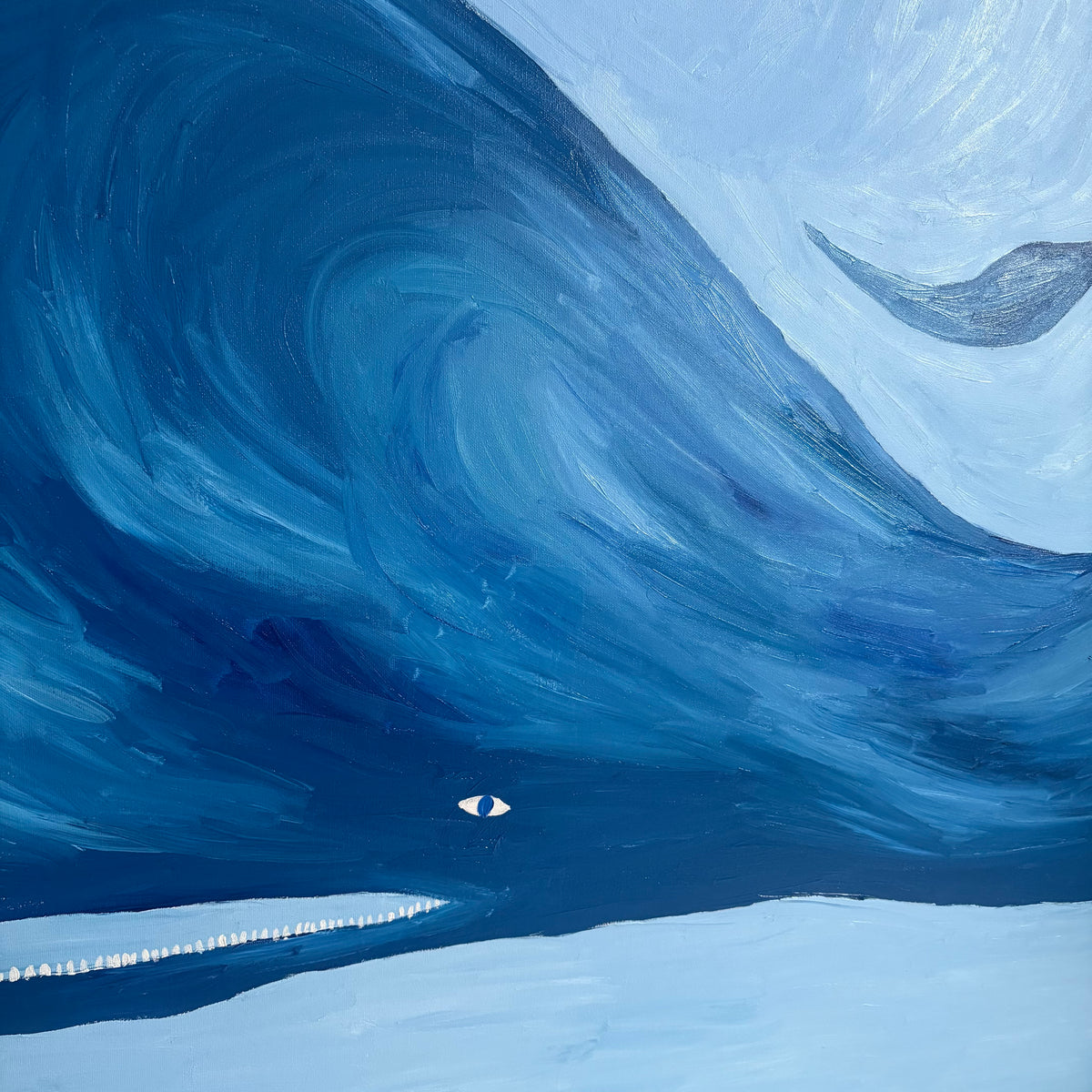 Big Whale in The Big Blue Artwork